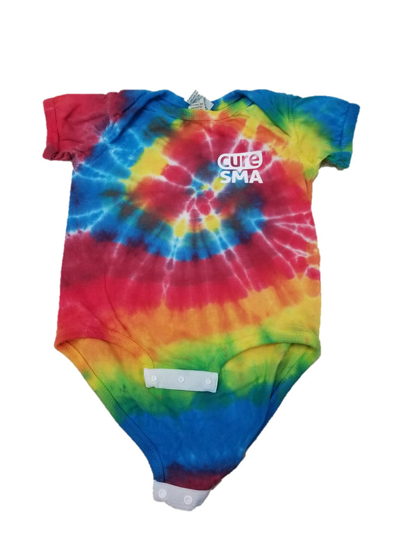 Tie-Dye Cure SMA Onesie