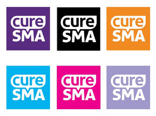 Cure SMA Square Sticker Pack