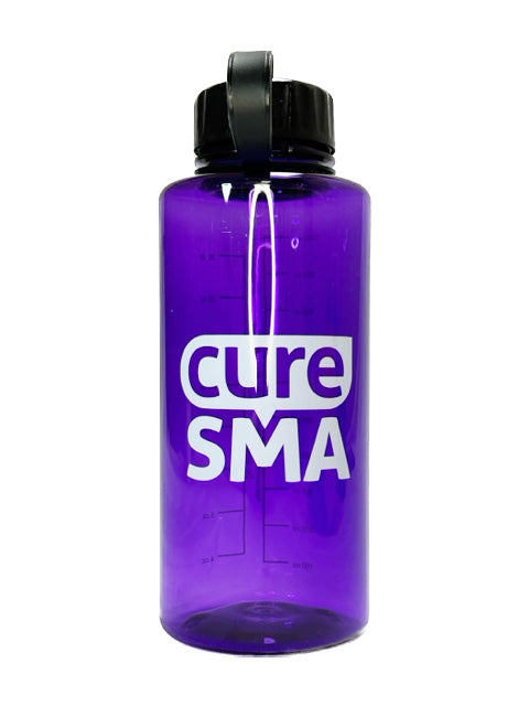 Cure SMA Purple Water Bottle