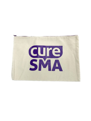 Cure SMA Zippered Pouch