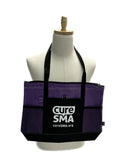 Cure SMA Purple Zippered Tote