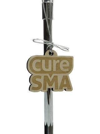 Cure SMA Custom Birch Ornament